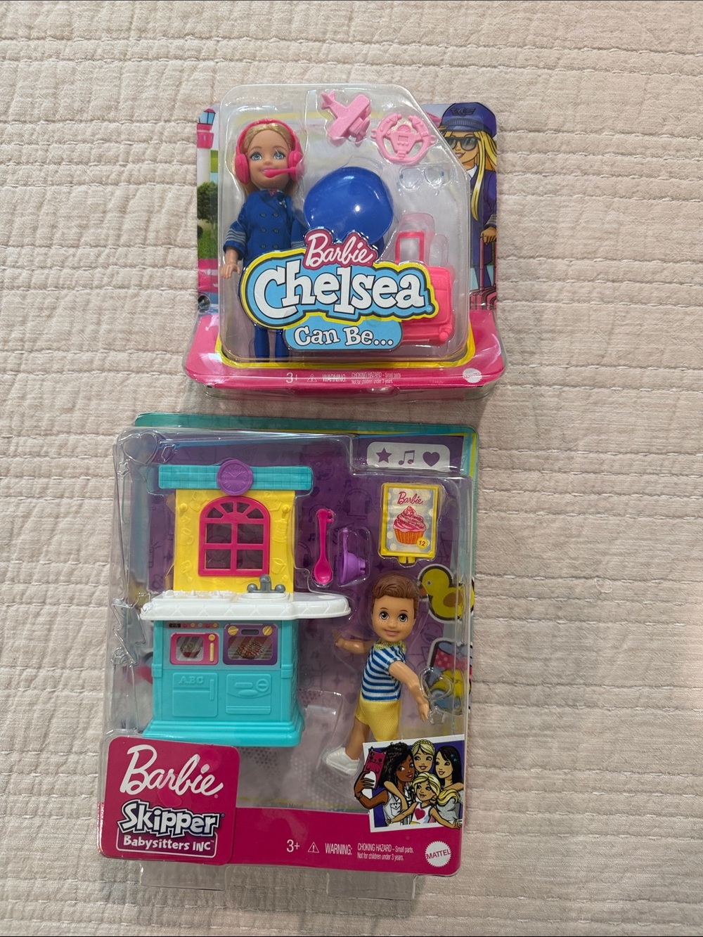 Barbie Chelsea & Skipper Babysitters Playset